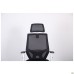 Lead White HR chair, black Нест-01 seat / black HY-100 mesh back