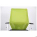 Lead White chair, black Нест-01 seat / lime SL-06 mesh back