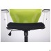 Lead White chair, black Нест-01 seat / lime SL-06 mesh back