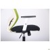 Lead White chair, black Нест-01 seat / lime SL-06 mesh back