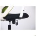 Lead White chair, black Нест-01 seat / lime SL-06 mesh back