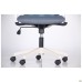 Lead White chair, grey Нест-08 seat / aquamarine SL-18 mesh back