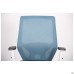Lead White chair, grey Нест-08 seat / aquamarine SL-18 mesh back