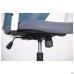 Lead White chair, grey Нест-08 seat / aquamarine SL-18 mesh back
