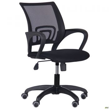 Web chair, A-1 seat/black mesh back