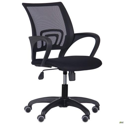 Web chair, A-1 seat/black mesh back