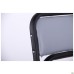 Askona chair, black frame, grey PVC