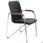 Samba chair chrome walnut Nappa-01