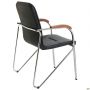 Samba chair chrome walnut Nappa-01