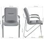 Samba chair chrome walnut Nappa-01