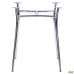 Cindy table base, chrome
