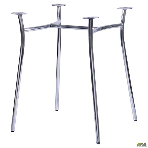 Cindy table base, chrome