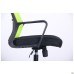 Jun chair, black mesh seat / lime mesh back
