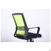 Jun chair, black mesh seat / lime mesh back