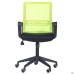 Jun chair, black mesh seat / lime mesh back