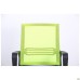 Jun chair, black mesh seat / lime mesh back