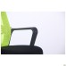 Jun chair, black mesh seat / lime mesh back