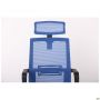 Neon HR chair, Sydney-20 seat / blue mesh back