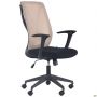 Nickel Black chair, Nest-01 black seat / SL-02 beige mesh back