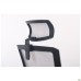 Uran Black HR chair, Sydney-20 seat / SL-01 light grey mesh back