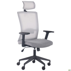 Uran Black HR chair, Sydney-20 seat / SL-01 light grey mesh back Uran Black HR chair, Sydney-20 seat / SL-01 light grey mesh back