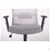 Uran Black HR chair, Sydney-20 seat / SL-01 light grey mesh back
