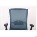 Uran Black chair, Nest-19 light grey seat / SL-18 aquamarine mesh back