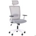 Uran White HR chair, Nest-19 light grey seat / SL-01 light grey mesh back