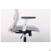 Uran White HR chair, Nest-19 light grey seat / SL-01 light grey mesh back