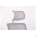 Uran White HR chair, Nest-19 light grey seat / SL-01 light grey mesh back