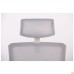 Uran White HR chair, Nest-19 light grey seat / SL-01 light grey mesh back