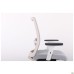 Uran White chair, Nest-19 light grey seat / SL-01 light grey mesh back