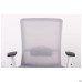 Uran White chair, Nest-19 light grey seat / SL-01 light grey mesh back