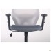 Lead Black HR chair, grey Нест-08 seat / light grey SL-01 mesh back