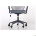 Lead Black HR chair, grey Нест-08 seat / light grey SL-01 mesh back