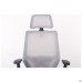 Lead Black HR chair, grey Нест-08 seat / light grey SL-01 mesh back