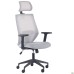 Lead Black HR chair, light grey Нест-19 seat / light grey SL-01 mesh back