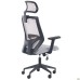 Lead Black HR chair, light grey Нест-19 seat / light grey SL-01 mesh back