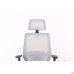 Lead Black HR chair, light grey Нест-19 seat / light grey SL-01 mesh back