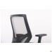 Lead Black chair, grey Нест-08 seat / light grey SL-01 mesh back