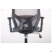Lead Black chair, grey Нест-08 seat / light grey SL-01 mesh back