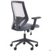 Lead Black chair, grey Нест-08 seat / light grey SL-01 mesh back