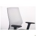 Lead Black chair, grey Нест-08 seat / light grey SL-01 mesh back