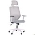 Lead White HR chair, light grey Нест-19 seat / light grey SL-01 mesh back