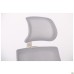 Lead White HR chair, light grey Нест-19 seat / light grey SL-01 mesh back
