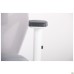 Lead White HR chair, light grey Нест-19 seat / light grey SL-01 mesh back