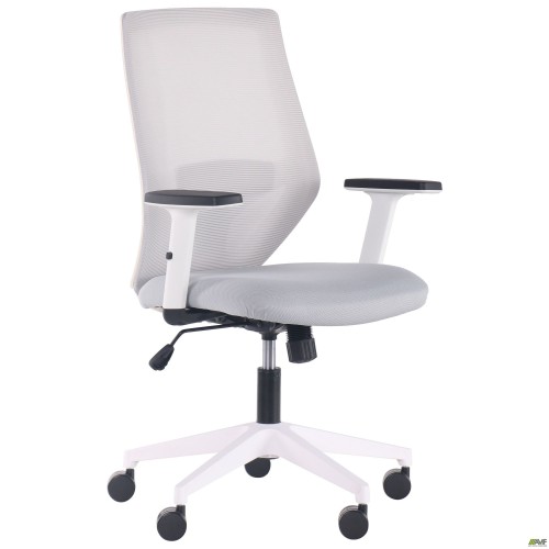 Lead White chair, light grey Нест-19 seat / light grey SL-01 mesh back