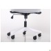 Lead White chair, light grey Нест-19 seat / aquamarine SL-18 mesh back