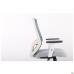 Lead White chair, light grey Нест-19 seat / aquamarine SL-18 mesh back