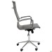 Slim Net HB Chair, Chrome, Tilt, Grey
